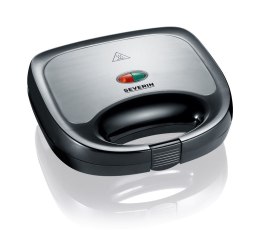 SEVERIN SEVERIN SANDWICH-TOSTER, STAL, PŁYTY Z POWŁOKĄ ANTYADHEZYJNĄ, ŁATWE CZYSZCZENIE, GUMOWE NÓŻKI, MOC 600W SA2969