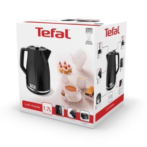 Tefal Czajnik elektryczny Tefal KO2508 (2400W 1.7l; kolor czarny) Tefal Czajnik elektryczny Tefal KO2508 (2400W 1.7l; kolor czarny)