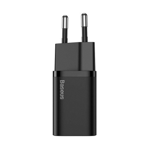 Baseus BASEUS ŁADOWARKA SIECIOWA QUICK CHARGER 20W CZARNA Baseus BASEUS ŁADOWARKA SIECIOWA QUICK CHARGER 20W CZARNA