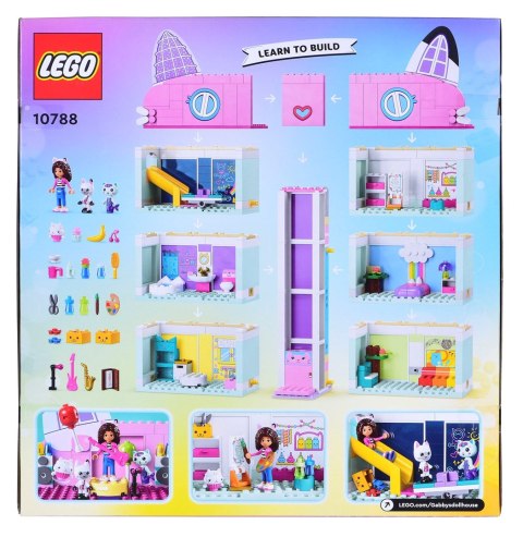 Lego LEGO Gabby's Dollhouse 10788 Koci domek Gabi