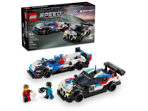 Lego LEGO Speed Champions 76922 Samochody wyścigowe BMW M4 GT3 & BMW M Hybrid V8 Lego LEGO Speed Champions 76922 Samochody wyścigowe BMW M4 GT3 & BMW M Hybrid V8