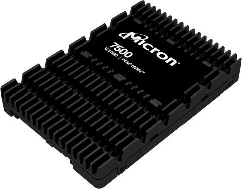 Micron Dysk SSD Micron 7500 PRO 1.92TB U.3 (15mm) NVMe Gen4 MTFDKCC1T9TGP-1BK1DABYYR (DWPD 1) TCG
