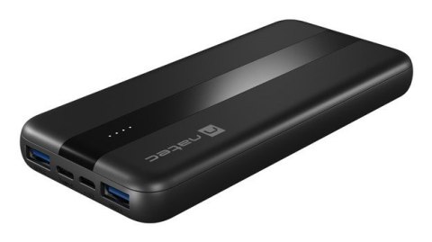 NATEC NATEC POWERBANK TREVI SLIM Q V2 10000MAH PD USB-C 20W + USB-A 18W + KABEL USB-C NATEC NATEC POWERBANK TREVI SLIM Q V2 10000MAH PD USB-C 20W + USB-A 18W + KABEL USB-C