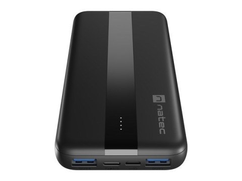 NATEC NATEC POWERBANK TREVI SLIM Q V2 10000MAH PD USB-C 20W + USB-A 18W + KABEL USB-C NATEC NATEC POWERBANK TREVI SLIM Q V2 10000MAH PD USB-C 20W + USB-A 18W + KABEL USB-C