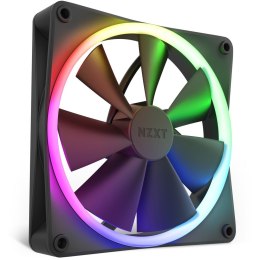 NZXT NZXT WENTYLATOR PC NZXT WENTYLATOR DO ZASILACZA/OBUDOWY F140 RGB PWM CZARNY RF-R14SF-B1