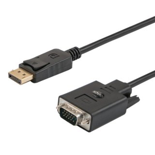 SAVIO Kabel SAVIO CL-92 (DisplayPort M - D-Sub (VGA) M; 1,8m; kolor czarny)