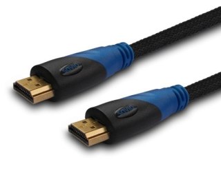 SAVIO Kabel SAVIO cl-02 (HDMI M - HDMI M; 1,5m; kolor czarny)