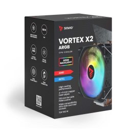 SAVIO SAVIO CHŁODZENIE CPU VORTEX X2 ARGB