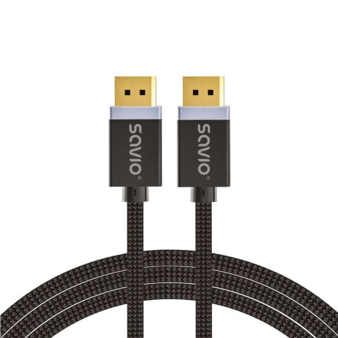 SAVIO SAVIO KABEL DISPLAYPORT (M) - DISPLAYPORT (M) V1.4 SAVIO SAVIO KABEL DISPLAYPORT (M) - DISPLAYPORT (M) V1.4
