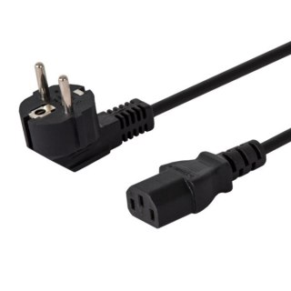 SAVIO SAVIO KABEL ZASILAJĄCY KĄTOWY SCHUKO 3M CL-146