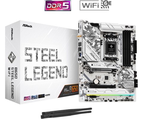 Asrock Płyta główna Asrock B650 STEEL LEGEND WIFI