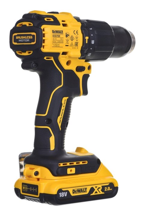 DeWalt Wkrętarka udarowa 18V 2x2.0ah+ład DCD709D2T DEWALT DeWalt Wkrętarka udarowa 18V 2x2.0ah+ład DCD709D2T DEWALT