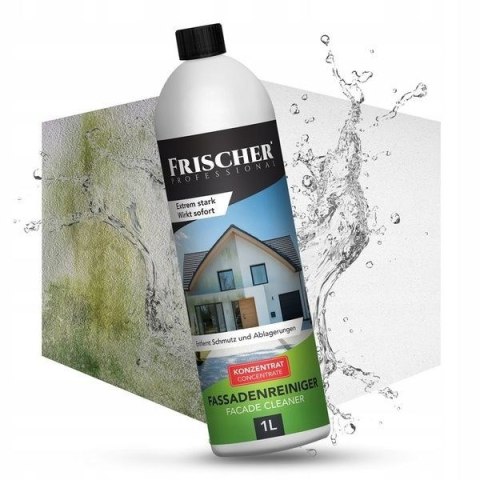 FRISCHER Płyn do czyszczenia elewacji Frischer 1l konc. FRISCHER Płyn do czyszczenia elewacji Frischer 1l konc.