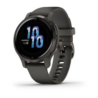 Garmin Zegarek sportowy Garmin Venu 2S AMOLED 40mm Grafitowy