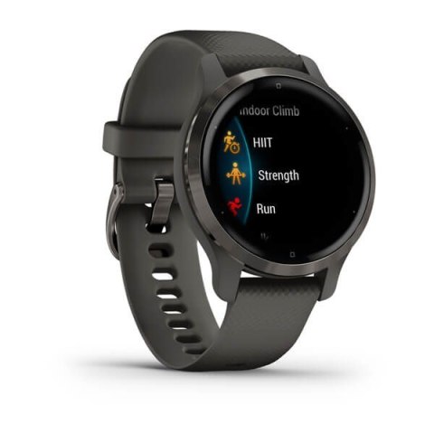 Garmin Zegarek sportowy Garmin Venu 2S AMOLED 40mm Grafitowy Garmin Zegarek sportowy Garmin Venu 2S AMOLED 40mm Grafitowy