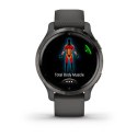 Garmin Zegarek sportowy Garmin Venu 2S AMOLED 40mm Grafitowy