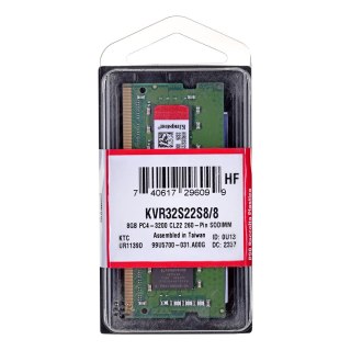 Kingston KINGSTON DDR4 8GB 3200MHz KVR32S22S8/8 1Rx8 SODIMM