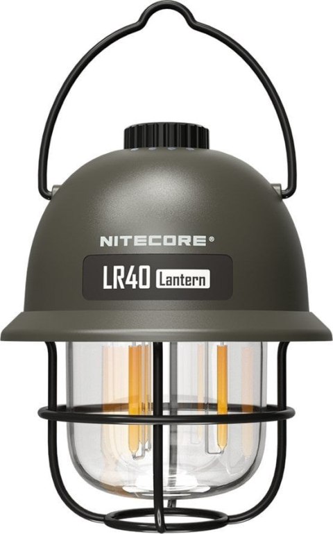 NITECORE Lampa kempingowa Nitecore LR40 Zielona -100 lumenów NITECORE Lampa kempingowa Nitecore LR40 Zielona -100 lumenów