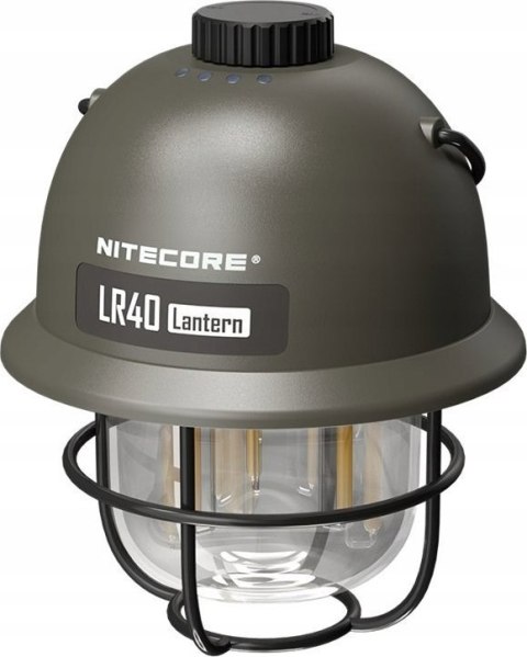 NITECORE Lampa kempingowa Nitecore LR40 Zielona -100 lumenów NITECORE Lampa kempingowa Nitecore LR40 Zielona -100 lumenów
