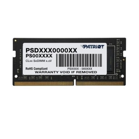 Patriot Memory PATRIOT SO-DIMM DDR4 8GB 3200MHz Rank1 Patriot Memory PATRIOT SO-DIMM DDR4 8GB 3200MHz Rank1