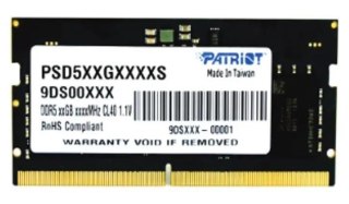 Patriot Memory Patriot SO-DIMM DDR5 32GB 4800MHz Bulk