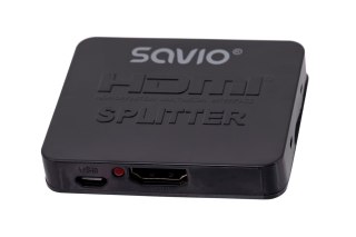 SAVIO Splitter SAVIO CL-93 (HDMI, Micro USB; 2x HDMI)