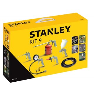 STANLEY Zestaw narzędzi pneumatycz 9 el. 9045718STN STANLEY