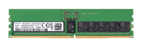 Samsung SemiConductor Samsung RDIMM DDR5 32GB 2Rx8 6400MHz PC5-51200 ECC REGISTERED M321R4GA3EB2-CCP Samsung SemiConductor Samsung RDIMM DDR5 32GB 2Rx8 6400MHz PC5-51200 ECC REGISTERED M321R4GA3EB2-CCP