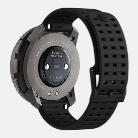 Suunto Zegarek sportowy SUUNTO VERTICAL TITANIUM SOLAR BLACK Suunto Zegarek sportowy SUUNTO VERTICAL TITANIUM SOLAR BLACK