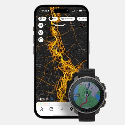 Suunto Zegarek sportowy SUUNTO VERTICAL TITANIUM SOLAR BLACK Suunto Zegarek sportowy SUUNTO VERTICAL TITANIUM SOLAR BLACK