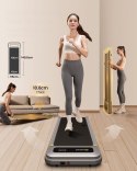 UREVO Bieżnia Urevo U1 Smart Walkingpad + Biurko regulowane elektrycznie TUCKANO czarny/orzech