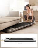 UREVO Bieżnia Urevo U1 Smart Walkingpad + Biurko regulowane elektrycznie TUCKANO czarny/orzech