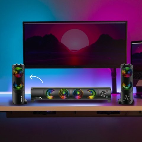 AUDIOCORE AUDIOCORE GŁOŚNIKI KOMPUTEROWE SOUNDBAR AC955 AUDIOCORE AUDIOCORE GŁOŚNIKI KOMPUTEROWE SOUNDBAR AC955