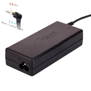 Akyga Zasilacz sieciowy Akyga AK-ND-27 do notebooka Samsung (19 V; 4,74 A; 90W; 5.5 mm x 3 mm)
