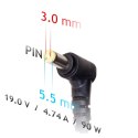 Akyga Zasilacz sieciowy Akyga AK-ND-27 do notebooka Samsung (19 V; 4,74 A; 90W; 5.5 mm x 3 mm)