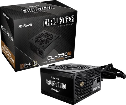 Asrock Zasilacz ASRock CHALLENGER 750W 80 Plus Bronze