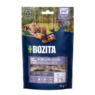 BOZITA BOZITA Meaty Bites dziczyzna,kaczka przysmak 70g