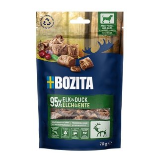 BOZITA BOZITA Meaty Bites łoś,kaczka przysmak pies 70g