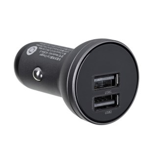 Baseus BASEUS ŁADOWARKA SAMOCHODOWA Z WYŚWIETLACZEM,2XUSB