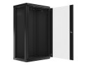 Lanberg Szafa rack Lanberg WF01-6422-10B (22U; 1082mm / 600mm / 450 mm; wisząca; Otwierane; 19''; kolor czarny)