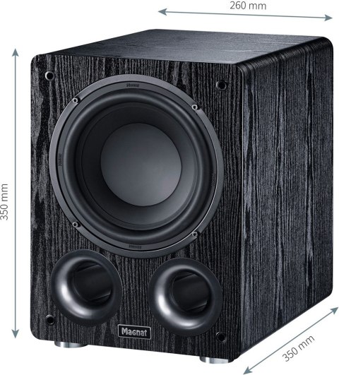 Magnat Subwoofer aktywny Magnat Alpha RS8 czarny Magnat Subwoofer aktywny Magnat Alpha RS8 czarny