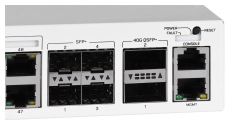 MikroTik Switch Mikrotik CRS354-48P-4S+2Q+RM 53p PoE (PoE+: 48;) 700W Managed Fast/Gigabit/10G MikroTik Switch Mikrotik CRS354-48P-4S+2Q+RM 53p PoE (PoE+: 48;) 700W Managed Fast/Gigabit/10G