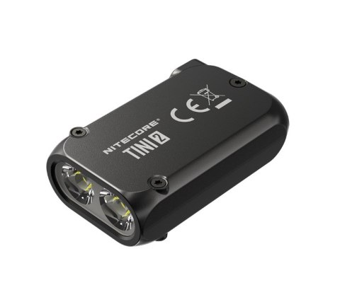 NITECORE Latarka brelokowa Nitecore TINI2 czarna NITECORE Latarka brelokowa Nitecore TINI2 czarna