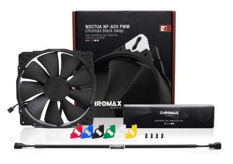 Noctua Wentylator NOCTUA NF-A20 PWM chromax.black.swap Noctua Wentylator NOCTUA NF-A20 PWM chromax.black.swap