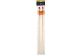 POE LANG Strzały drewniane Target Wooden 30" Poe Lang - zestaw 5 sztuk