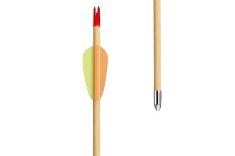 POE LANG Strzały drewniane Target Wooden 30" Poe Lang - zestaw 5 sztuk POE LANG Strzały drewniane Target Wooden 30" Poe Lang - zestaw 5 sztuk