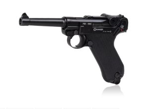 RANGER Wiatrówka pistolet RANGER P08 Parabellum KWC kal. 4,5 BBs BLOW BACK 21 strz. FULL METAL CO2 (AAKCMB410AZB)