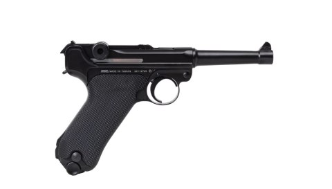 RANGER Wiatrówka pistolet RANGER P08 Parabellum KWC kal. 4,5 BBs BLOW BACK 21 strz. FULL METAL CO2 (AAKCMB410AZB) RANGER Wiatrówka pistolet RANGER P08 Parabellum KWC kal. 4,5 BBs BLOW BACK 21 strz. FULL METAL CO2 (AAKCMB410AZB)