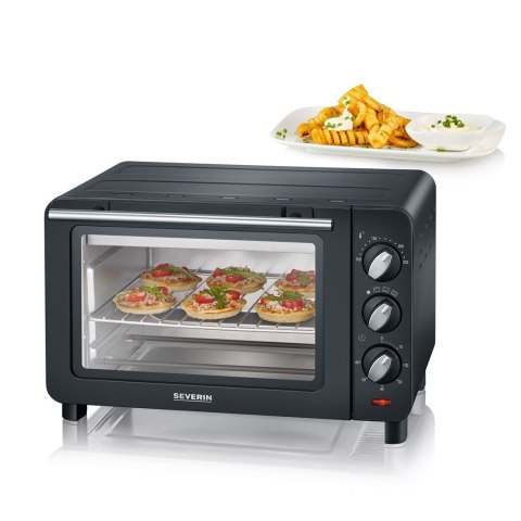 SEVERIN SEVERIN MINI PIEKARNIK PÓJ. 14 L, TEMP. 230°C, W ZESTAWIE RUSZT DO GRILLOWANIA, BLACHA I TACKA NA OKRUCHY, MOC 1200W TO2042 SEVERIN SEVERIN MINI PIEKARNIK PÓJ. 14 L, TEMP. 230°C, W ZESTAWIE RUSZT DO GRILLOWANIA, BLACHA I TACKA NA OKRUCHY, MOC 1200W TO2042