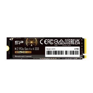 Silicon Power SSD Silicon Power US75 4TB M.2 Gen4 NVMe 7000/6500 MB/s (SP04KGBP44US7505)